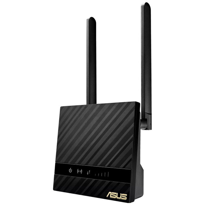Asus 4G-N16 Router Inalámbrico 4G LTE con WiFi de 300 Mbps, 2.4GHz, 4 Antenas, Puerto LAN, Compatible con Tarjeta SIM, Modelo 90IG07E0-MO3H00